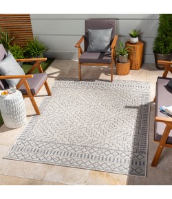 Livabliss Tuareg TRG2353 Taupe Light Grey Area Rug 5 ft. 3 in. X 7 ft. Rectangle