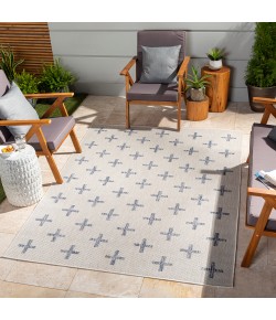 Livabliss Tuareg TRG2358 Taupe Light Grey Area Rug 5 ft. 3 in. X 7 ft. Rectangle