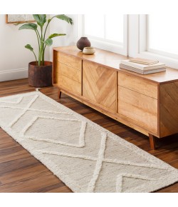 Surya Tripoli TRP2300 Beige Cream Area Rug 2 ft. 6 in. X 8 ft. Runner