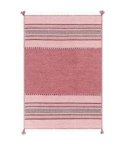 Surya Trenza TRZ3005 Pale Pink Bright Pink Area Rug 8 ft. X 10 ft. Rectangle