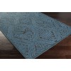Surya Tulemola TUL4000 Bright Blue Charcoal Area Rug 2 ft. X 3 ft. Rectangle