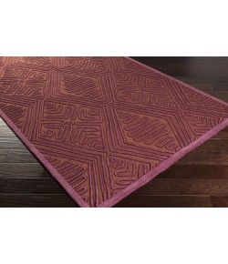 Surya Tulemola TUL4001 Bright Purple Camel Area Rug 5 ft. X 7 ft. 6 in. Rectangle