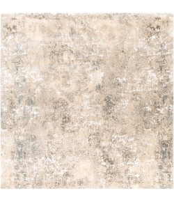 Livabliss Tuscany TUS2304 Cream Aqua Area Rug 7 ft. 10 in. Square
