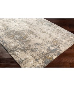 Livabliss Tuscany TUS2305 White Dark Brown Area Rug 7 ft. 10 in. Square