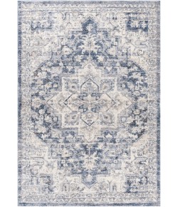 Livabliss Tuscany TUS2317 Dark Blue Denim Area Rug 4 ft. 3 in. X 5 ft. 7 in. Rectangle