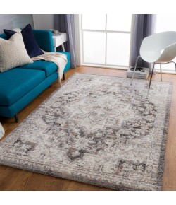 Livabliss Tuscany TUS2318 Camel Charcoal Area Rug 4 ft. 3 in. X 5 ft. 7 in. Rectangle