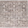 Livabliss Tuscany TUS2319 Dark Brown Camel Area Rug 7 ft. 10 in. Square