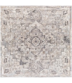 Livabliss Tuscany TUS2321 Gray Cream Area Rug 7 ft. 10 in. Square