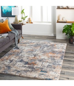 Livabliss Tuscany TUS2325 Cream Gray Area Rug 7 ft. 10 in. Square Square