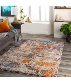 Livabliss Tuscany TUS2328 Cream Gray Area Rug 7 ft. 10 in. Square Square