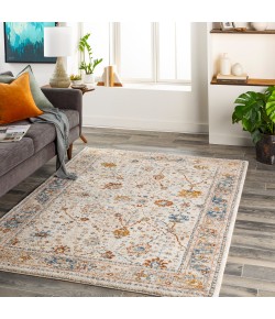 Livabliss Tuscany TUS2330 Brown Cream Area Rug 7 ft. 10 in. Square Square