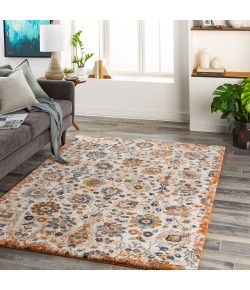 Livabliss Tuscany TUS2332 Brown Cream Area Rug 7 ft. 10 in. Square Square