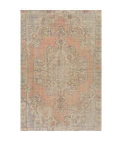 Livabliss Unique UNQ2307 Peach Beige Area Rug 5 ft. X 7 ft. 6 in. Rectangle