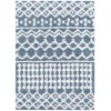 Livabliss Urban Shag USG2311 Denim White Area Rug 2 ft. X 2 ft. 11 in. Rectangle