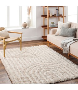 Livabliss Urban Shag USG2315 Light Beige Ivory Area Rug 5 ft. 3 in. X 7 ft. 3 in. Rectangle
