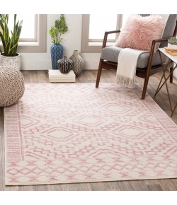 Livabliss Ustad UST2313 Pale Pink Cream Area Rug 8 ft. 10 in. X 12 ft. Rectangle