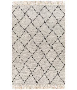 Surya Uttar UTT2301 Black Cream Area Rug 8 ft. 10 in. X 12 ft. Rectangle