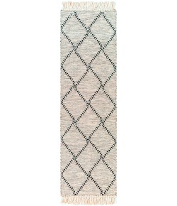 Surya Uttar UTT2302 Black Cream Area Rug 2 ft. 6 in. X 8 ft. Runner
