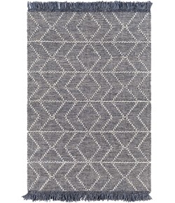 Surya Uttar UTT2306 Charcoal Cream Area Rug 6 ft. X 9 ft. Rectangle
