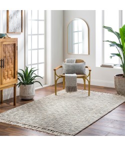 Surya Valeria VAE2300 Light Gray Black Area Rug 9 ft. X 12 ft. Rectangle