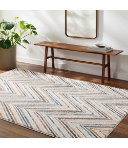 Livabliss Valet VAT2303 Light Grey Camel Area Rug 5 ft. 3 in. X 7 ft. Rectangle