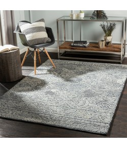 Surya Vancouver VCR2300 Silver Gray Medium Gray Area Rug 8 ft. 10 in. X 12 ft. Rectangle