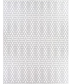 Livabliss Vinilo VNL2308 Cream Medium Gray Area Rug 6 ft. 6 in. X 8 ft. 2 in. Rectangle