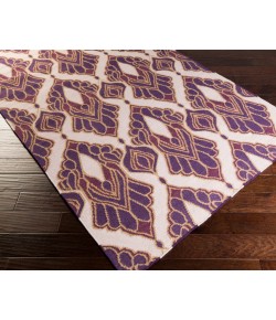 Surya Voyages VOY50 Dark Purple Lilac Area Rug 3 ft. 6 in. X 5 ft. 6 in. Rectangle