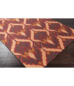 Surya Voyages VOY51 Dark Red Burnt Orange Area Rug 8 ft. X 11 ft. Rectangle