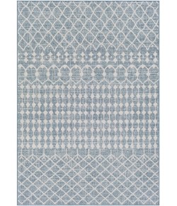 Livabliss Veranda VRD2307 Dark Blue Taupe Area Rug 6 ft. 7 in. X 9 ft. Rectangle