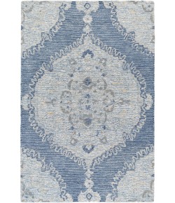 Surya Vivianne VVE2303 Medium Gray Light Blue Area Rug 9 ft. X 12 ft. Rectangle