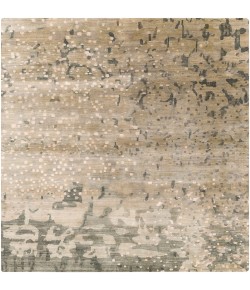 Surya Watercolor WAT5011 Black Charcoal Area Rug 8 ft. Square