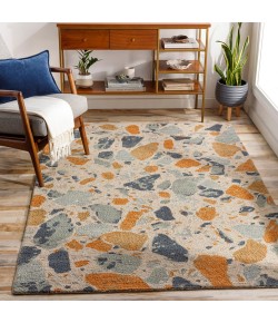 Surya Winchester WIN2300 Brick Red Dark Blue Area Rug 5 ft. X 7 ft. 6 in. Rectangle