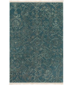 Surya Wilmington WLG9004 Navy Teal Area Rug 2 ft. X 3 ft. Rectangle