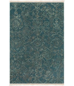 Surya Wilmington WLG9004 Navy Teal Area Rug 2 ft. X 3 ft. Rectangle