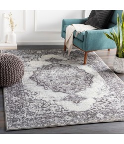 Livabliss Wanderlust WNL2303 Charcoal Silver Gray Area Rug 5 ft. 3 in. X 7 ft. 3 in. Rectangle