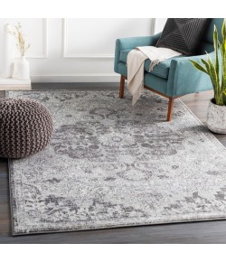 Livabliss Wanderlust WNL2308 Silver Gray White Area Rug 8 ft. 10 in. X 12 ft. 4 in. Rectangle