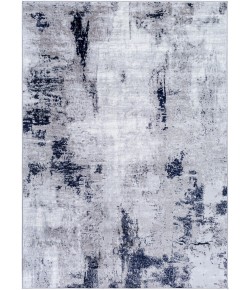 Livabliss Wanderlust WNL2323 Gray Blue Area Rug 6 ft. 7 in. X 9 ft. Rectangle