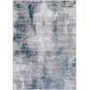 Livabliss Wanderlust WNL2324 Gray Blue Area Rug 6 ft. 7 in. X 9 ft. Rectangle