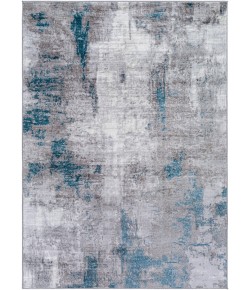 Livabliss Wanderlust WNL2324 Gray Blue Area Rug 6 ft. 7 in. X 9 ft. Rectangle