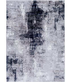 Livabliss Wanderlust WNL2327 Black Ivory Area Rug 6 ft. 7 in. X 9 ft. Rectangle