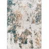 Livabliss Wanderlust WNL2333 Dark Red Teal Area Rug 8 ft. 10 in. X 12 ft. 4 in. Rectangle