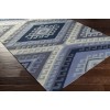 Surya Wanderer WRR2000 Navy Denim Area Rug 5 ft. X 7 ft. 6 in. Rectangle