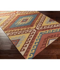 Surya Wanderer WRR2002 Dark Brown Rose Area Rug 5 ft. X 7 ft. 6 in. Rectangle