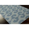 Surya Yacht Club YTC2013 Sky Blue Aqua Area Rug 2 ft. X 3 ft. Rectangle