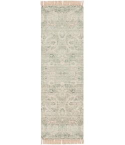 Livabliss Zainab ZAI2302 Sage Dark Green Area Rug 2 ft. 6 in. X 8 ft. Runner