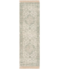 Livabliss Zainab ZAI2311 Sage Dark Green Area Rug 2 ft. 6 in. X 8 ft. Runner