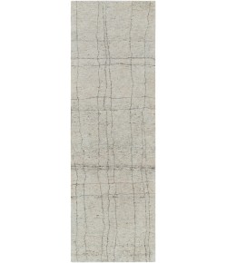 Surya Zara ZAR2302 Medium Gray Charcoal Area Rug 2 ft. 6 in. X 8 ft. Runner