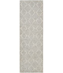 Surya Zara ZAR2304 Gray Light Gray Area Rug 2 ft. 6 in. X 8 ft. Runner