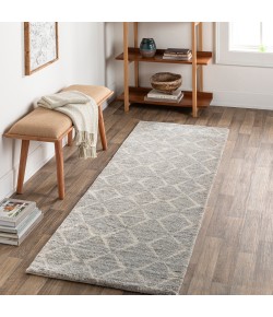 Surya Zara ZAR2304 Gray Light Gray Area Rug 2 ft. 6 in. X 8 ft. Runner
